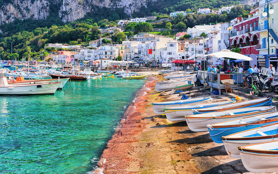 Marina Grande auf Capri 