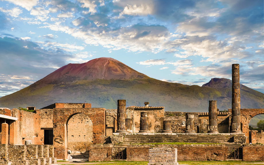 Pompeji vor dem Vesuv