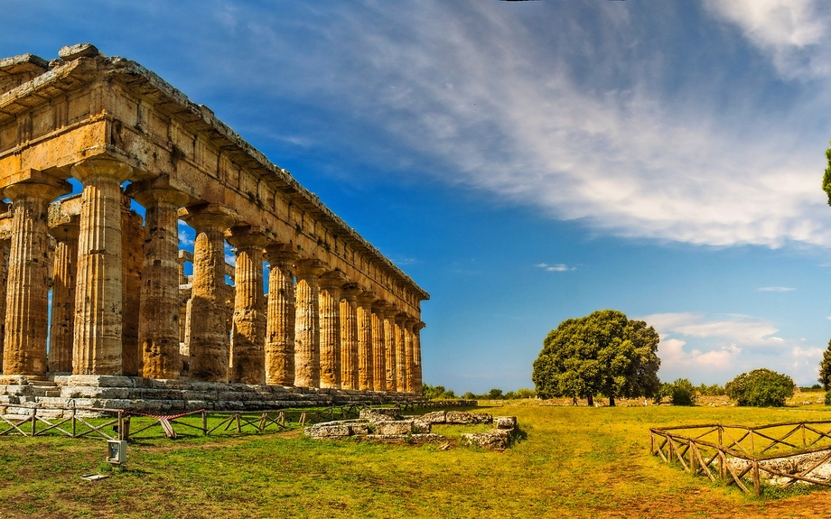 Paestum Tempelanlage