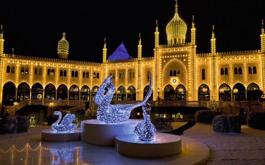 Orientalischer Palast im Tivoli in Kopenhagen
