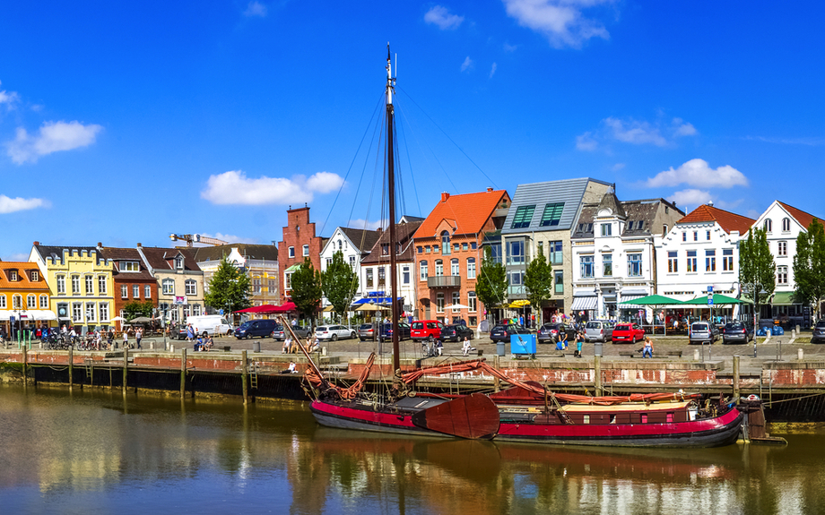 Binnenhafen von Husum