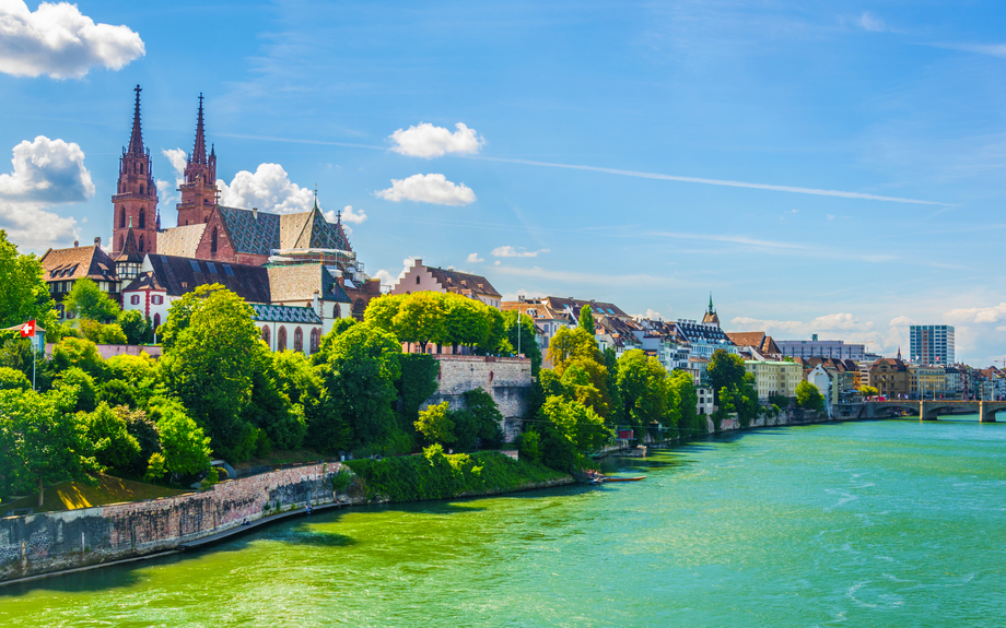Basel in der Schweiz