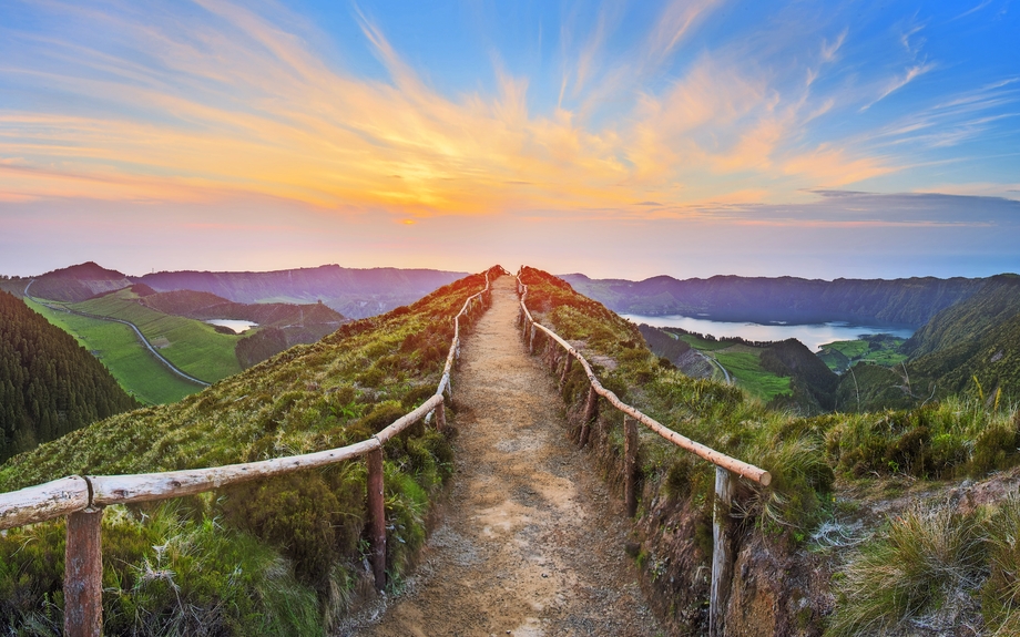Wanderweg zu den Kraterseen des Sete Cidades