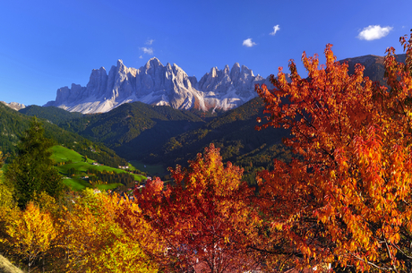 Val di Funes im Herbst