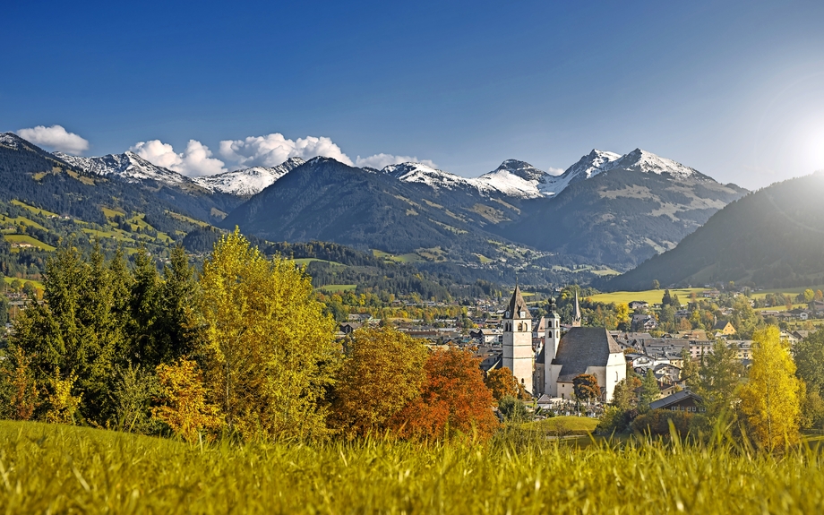 Kitzbühel im Herbst, Österreich