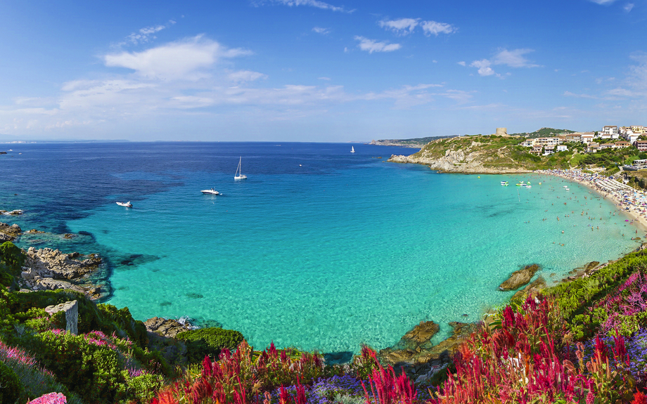 Spiaggia Rena Bianca - Stadtstrand von Santa Teresa di Gallura