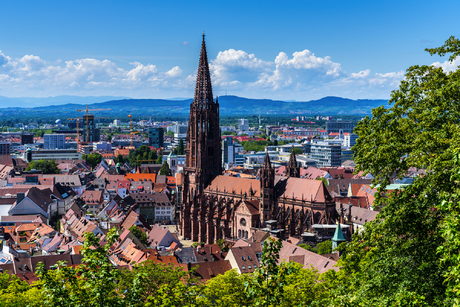 Freiburg im Breisgau von oben