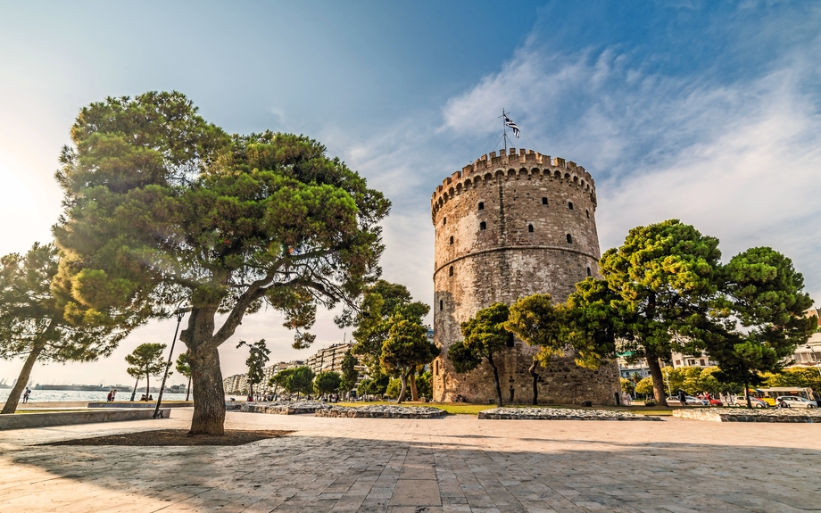 Weißer Turm von Thessaloniki, Griechenland