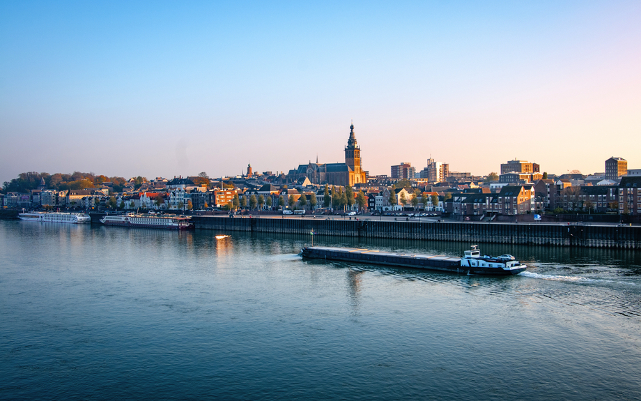 Rund um den Spiegelwaal bei Nijmegen
