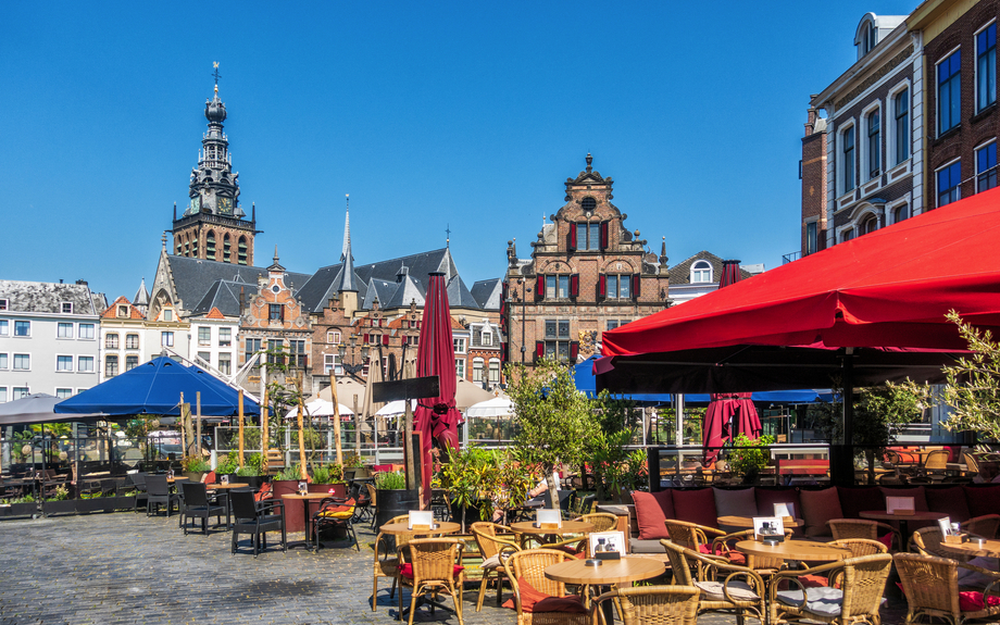 Stadtzentrum von Nijmegen