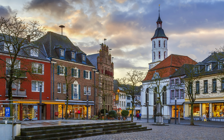 Marktplatz Xanten, Deutschland
