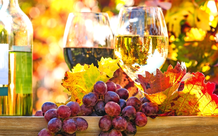 Herbstlicher Wein