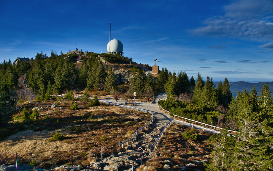 Gipfel des Großen Arbers