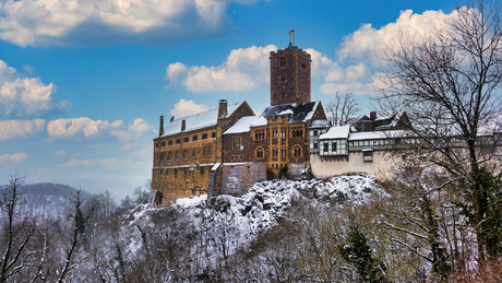 Wartburg im Winter