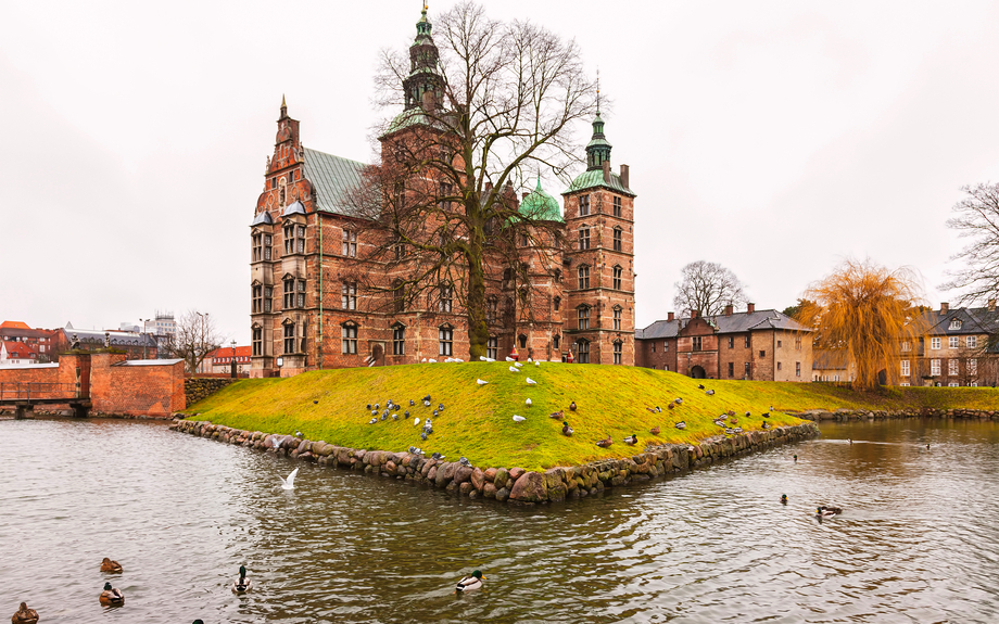 Königsschloss Rosenborg in Kopenhagen
