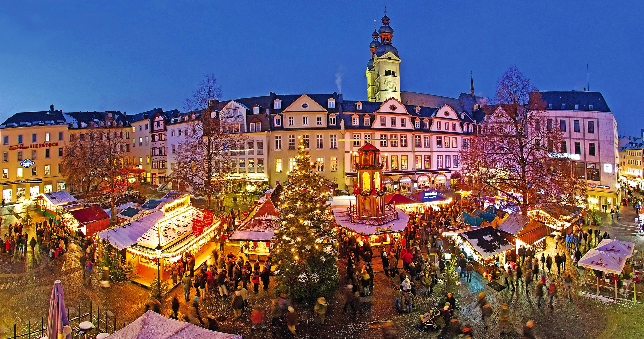 Koblenz Weihnachtsmarkt am Plan