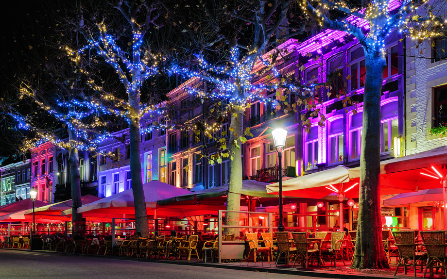 Vrijthof in Maastricht in den Niederlanden