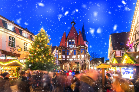 Weihnachtsmarkt in Michelstadt im Odenwald