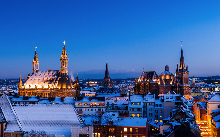 Aachen im Schnee