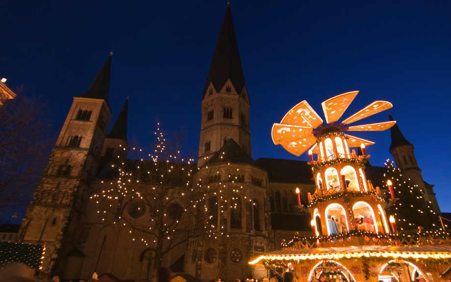 Weihnachtsmarkt in Bonn, Deutschland