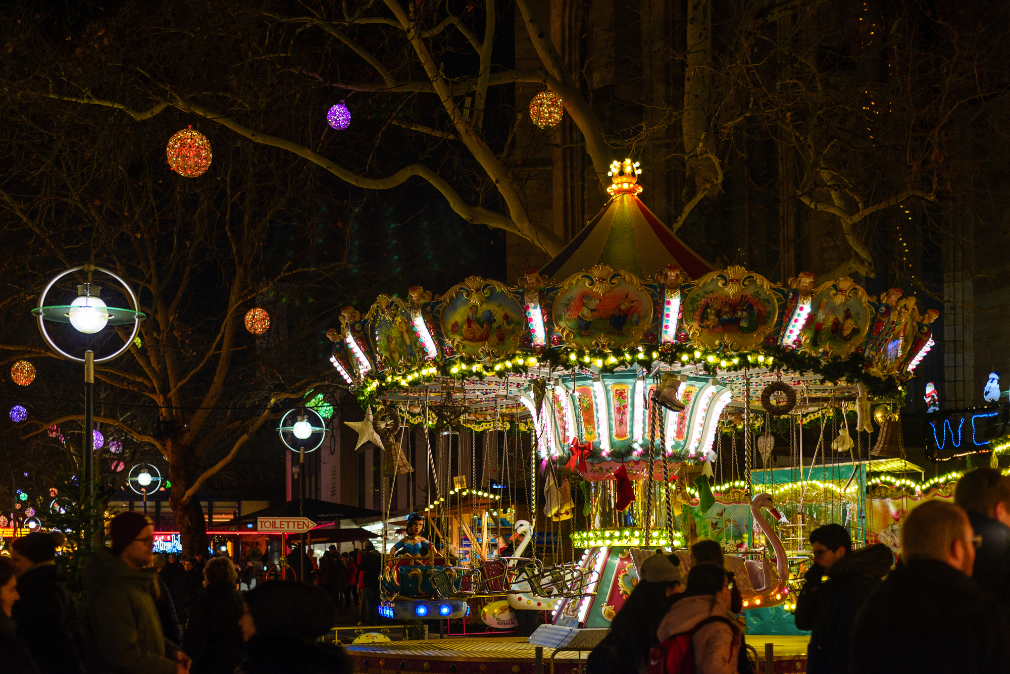 Weihnachtsmarkt in Dortmund, Deutschland