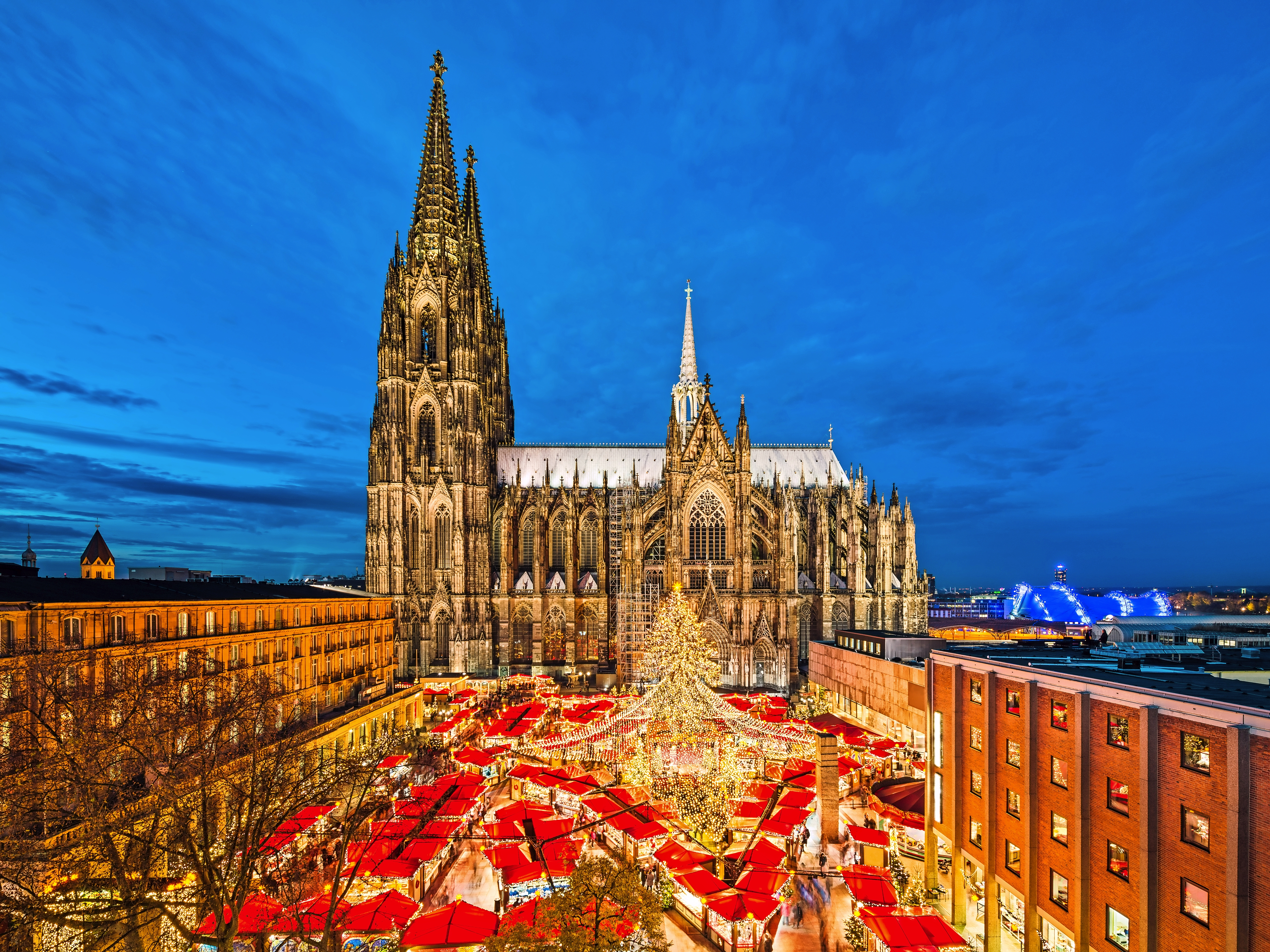 Weihnachtsmarkt am Kölner Dom