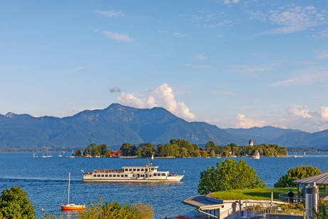 Chiemsee mit Fraueninsel