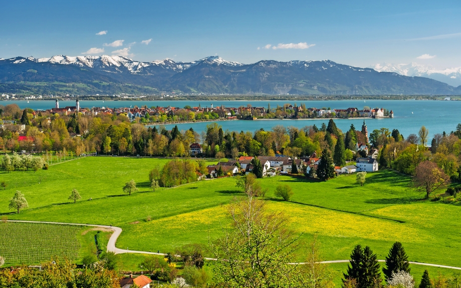 Blick auf Lindau